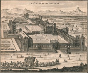 Le Chateau De Vincennes, 1723 by Unbekannt