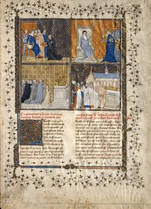Leaf from a Manuscript of Valerius Maximus by Unbekannt
