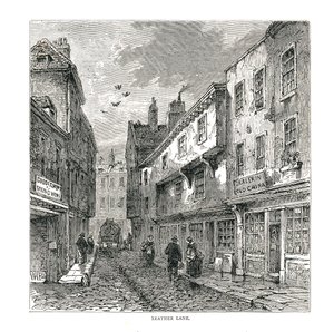 Leather Lane, 1878 by Unbekannt