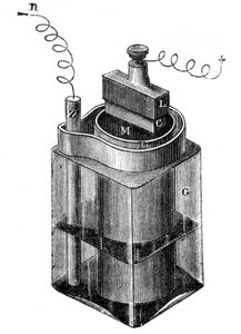 Leclanche Wet Cell, an Early Storage Battery by Unbekannt