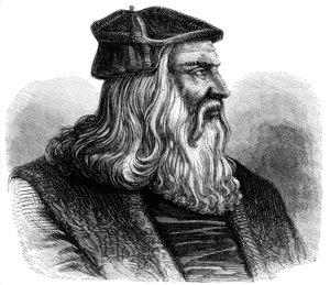 Leonardo da Vinci 1452-1519, 16th century 1849 by Unbekannt