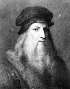 Leonardo da Vinci, Italian artist, engineer, scientist and inventor
