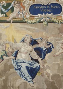 Life of the Virgin: The Assumption (Detail) by Unbekannt