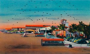 Lindbergh Field and Administration Building, San Diego, California, c1941 by Unbekannt