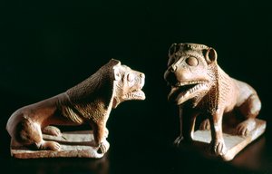 Lions, from Kerkouane, Tunisia
