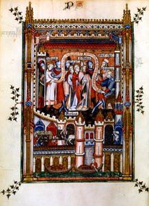 Lisbius Proclaims Himself a Disciple of Christ, 1317 by Unbekannt