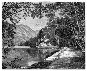 Loch Katrine, Scotland by Unbekannt