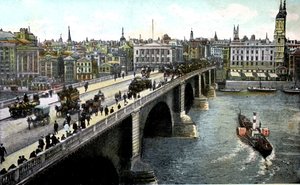 London Bridge After The 1904 Widening, London