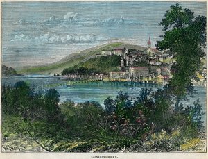 Londonderry, Ulster, Ireland, c1880 by Unbekannt