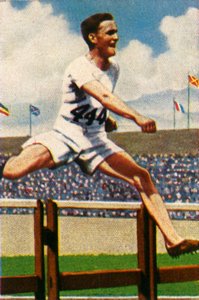 Lord Burghley, Winner, 400m Hurdles, 1928