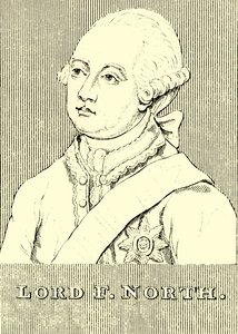 Lord F. North by Unbekannt