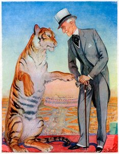 Lord Willingdon and Friend by Unbekannt