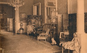Louis XVI Room at the Cuban Embassy in Brussels, Belgium