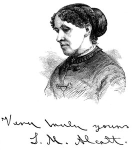 Louisa May Alcott, American writer by Unbekannt