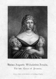 Louise Augusta Wilhelmine Amalie, Queen of Prussia by Unbekannt