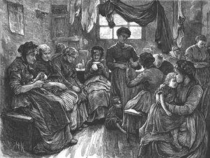 Low Lodging House, St. Giles, 1872