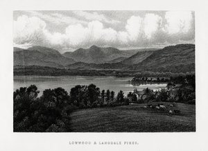 Lowwood and Langdale Pikes, Lake District, Cumbria, 1896 by Unbekannt