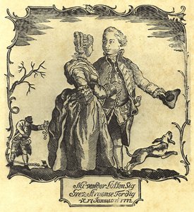 Luck Turns For You, Count Struensee! Popular Print by Unbekannt