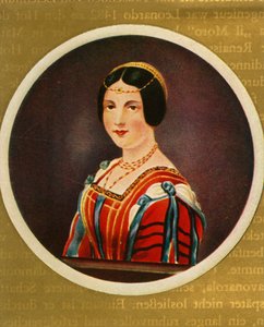 Lucrezia Crivelli by Unbekannt