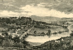 Ludlow, from Whitcliffe, 1898