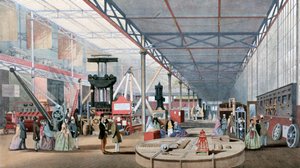 Machinery Hall, Crystal Palace Exhibition, London by Unbekannt