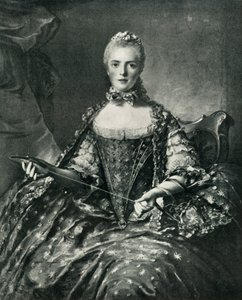 Madame Adélaïde tatting by Unbekannt