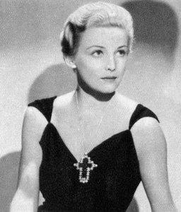 Madeleine Carroll, British film actress, 1934-1935