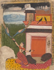 Madhumadhavai Ragini from a Dispersed Ragamala Series
