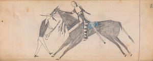 Maffet Ledger: Drawing by Unbekannt