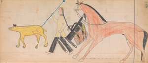 Maffet Ledger: Drawing by Unbekannt
