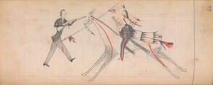 Maffet Ledger: Drawing by Unbekannt
