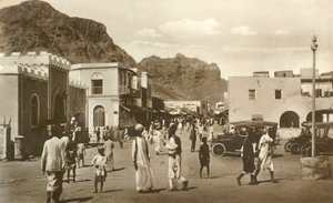 Main Street, Crater, Aden by Unbekannt