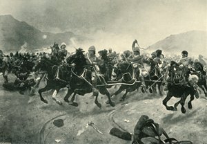Maiwand - Saving the Guns, 1901 by Unbekannt