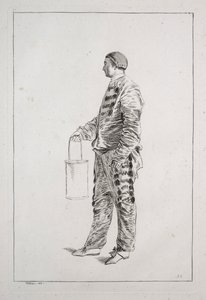 Man Standing, 1700s by Unbekannt