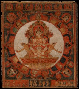 Mandala of Chandra, God of the Moon