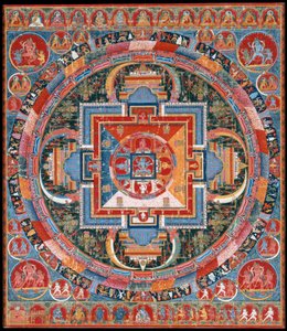 Mandala of Jnanadakini, late 14th century by Unbekannt