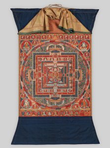 Mandala of the Forms of Manjushri, the Bodhisattva of Transcendent Wisdom by Unbekannt
