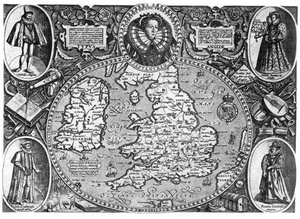 Map of England