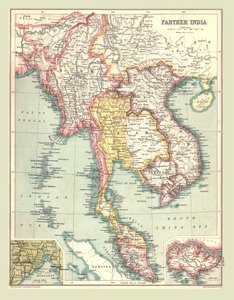 Map of Farther India