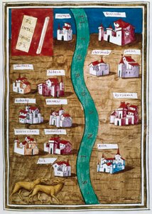 Map of Palestine by Unbekannt