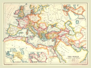 Map of the Ancient World, 1902