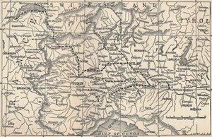 Map of the Marengo Campaign, 1800