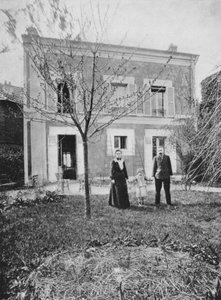 Marie 1867-1934 and Pierre 1859-1906 Curie by Unbekannt