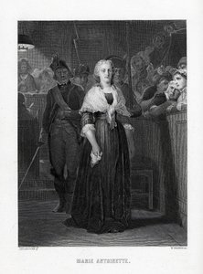 Marie Antoinette Leaving Convention After Sentence