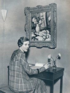Marie Ney in her Flat, c. 1934 by Unbekannt