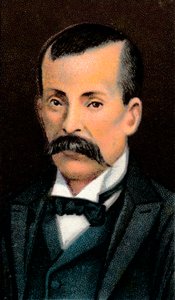 Marquis Komura Jutaro, statesman and diplomat in Meiji period Japan by Unbekannt