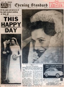 Marriage of Princess Alexandra and Angus Ogilvy, 24 April 1963 by Unbekannt