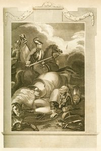 Marshal Blucher at the Battle of Ligny, June 16, 1815 by Unbekannt