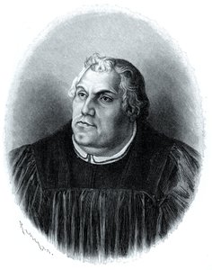 Martin Luther, Protestant church reformer by Unbekannt