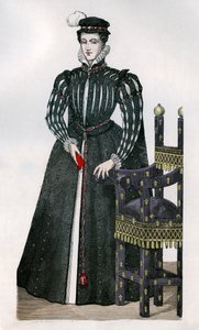 Mary Stuart, Queen Consort of Francis II of France by Unbekannt